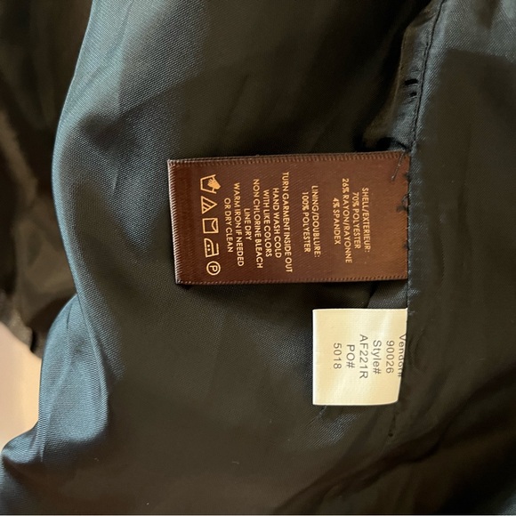 Women’s blazer, velour raised design - Picture 3 of 3